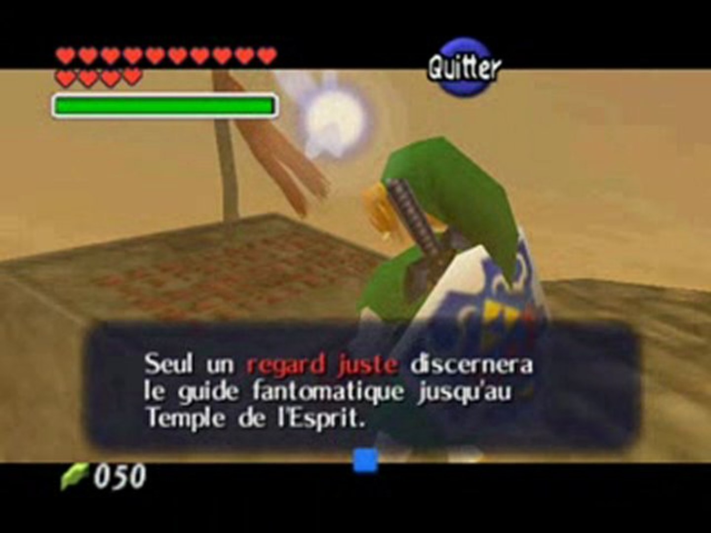 Zelda : OoT Walkthrough/52 Un mirage...non un desert - Vidéo Dailymotion