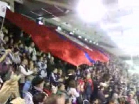 ambiance finale Coupe de la Ligue de hockey sur glace 2008