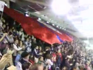 ambiance finale Coupe de la Ligue de hockey sur glace 2008