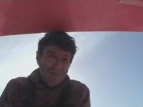 Un coucher de soleil avec Jean le Cam lors du Vendée Globe