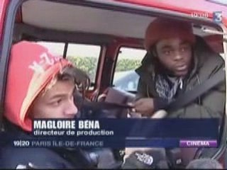 Reportage tournage CitéArt de France 3 IDF du 28 déc. 2008