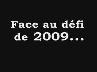 Face au défi de 2009 - Les voeux de Jacques Cheminade