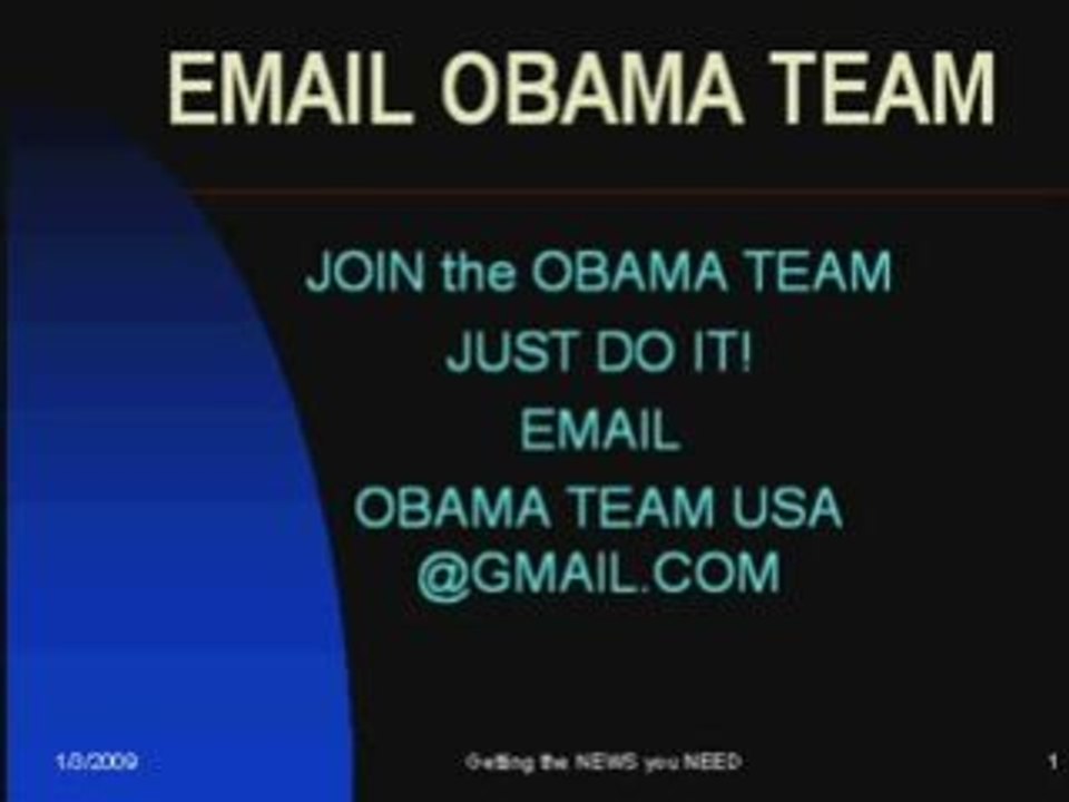 The Obama Team
