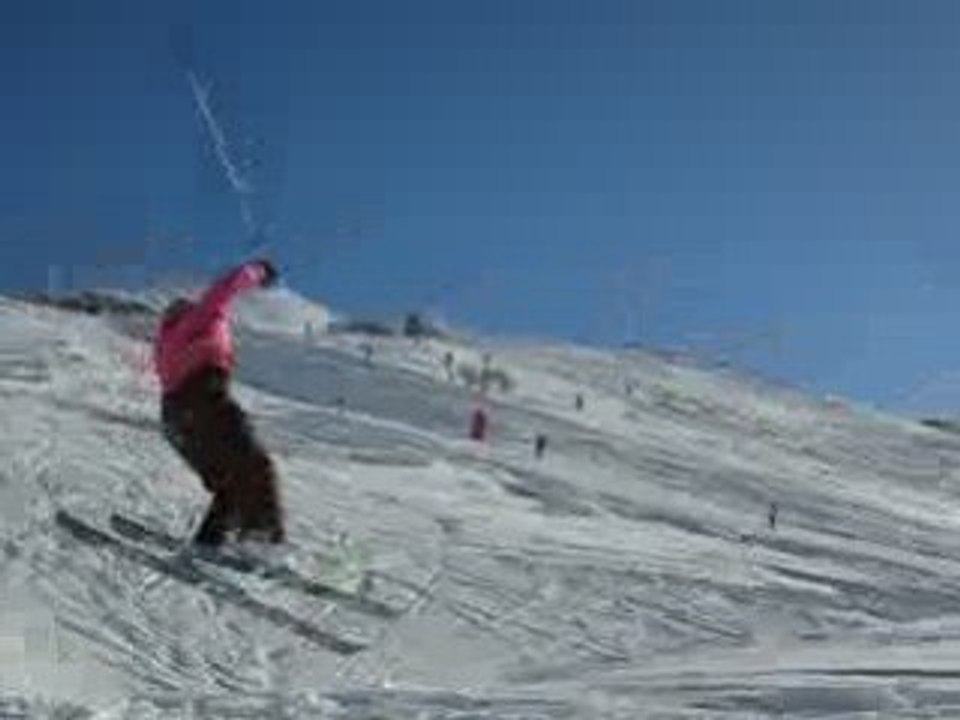 Marie Reine du Backcountry en 180° panique air