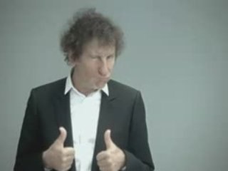 Alain Souchon:Spot TV:"Ecoutez d'où ma peine vient"