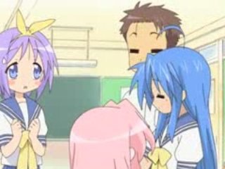 Lucky☆Star ep7 part1 english dub