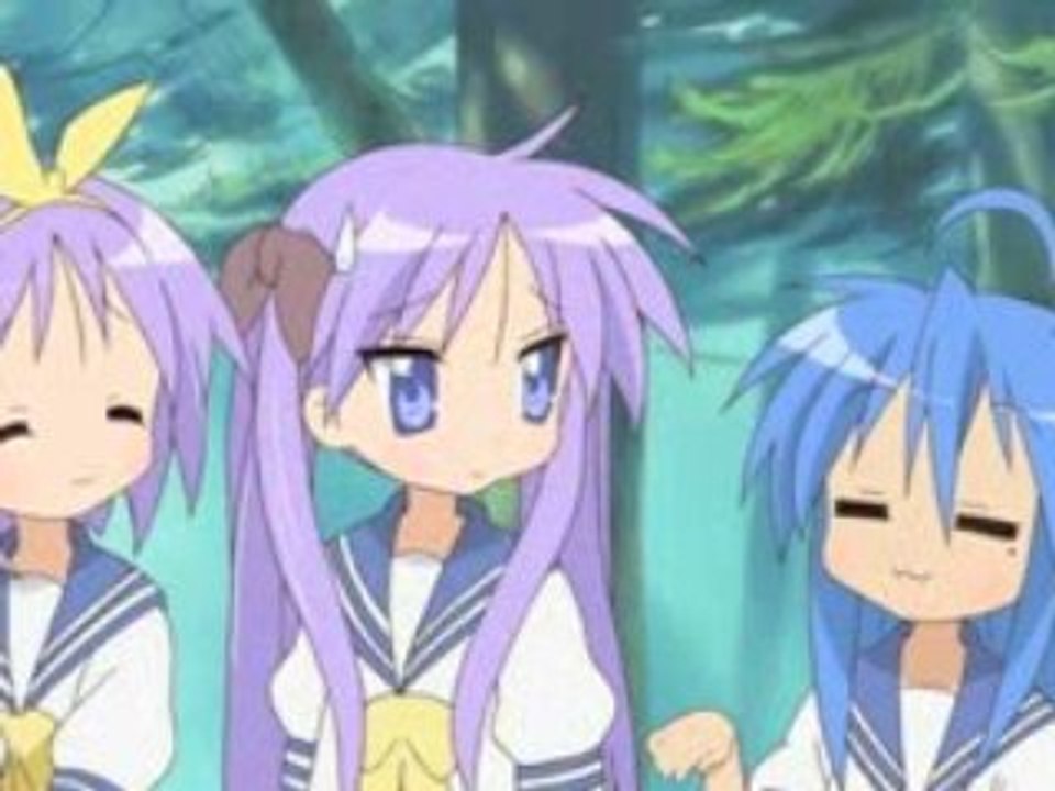 Lucky☆Star ep7 part3 english dub
