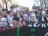 25000 manifestent en solidarite avec Gaza a Paris:3-1-09