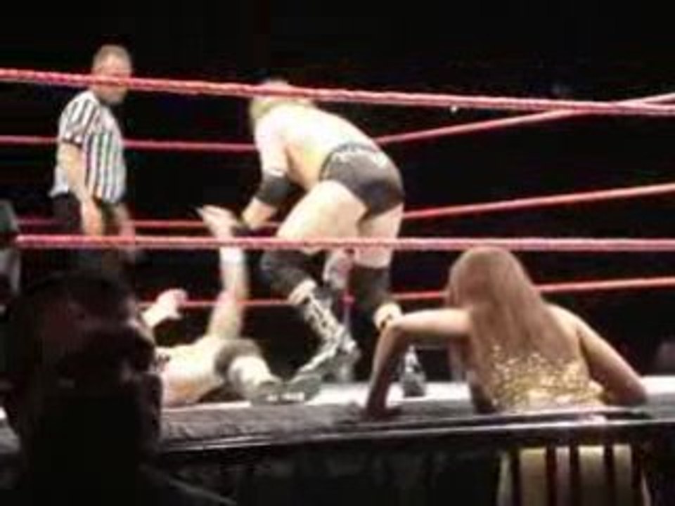 Regal vs CM Punk Ic title match 1-2-09