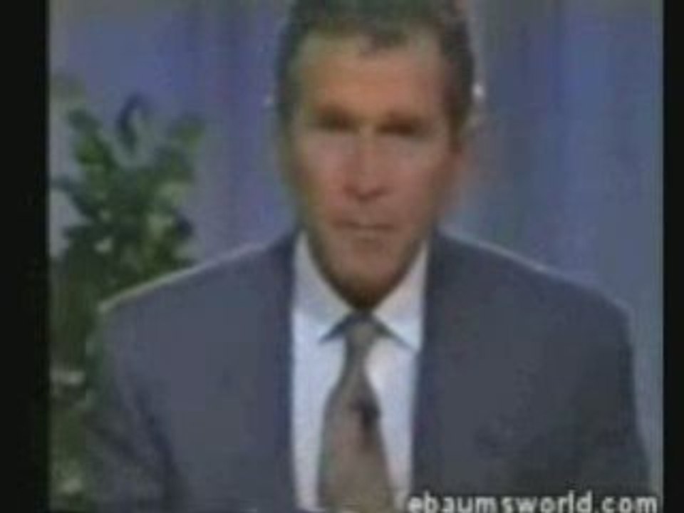 BUSH TO USA