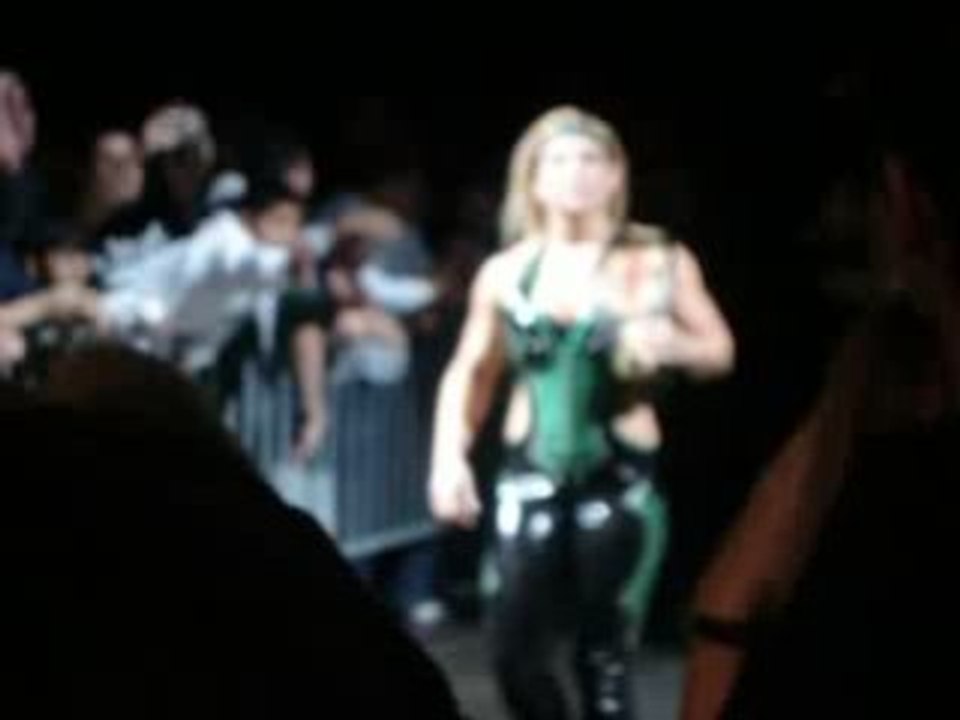 Beth Phoenix Coming out 1-2-09