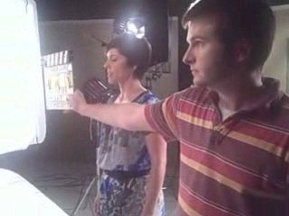 Behind the scenes at an Eyecon Video Productions shoot