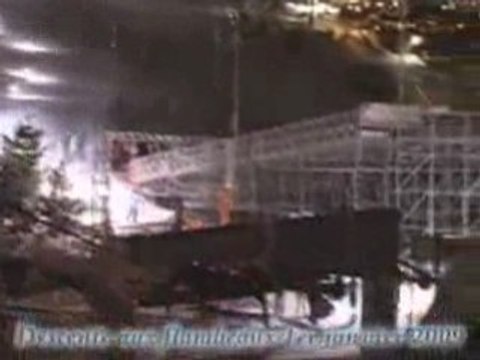 Descente aux flambeaux 1er janvier 2009 Val d'Isère