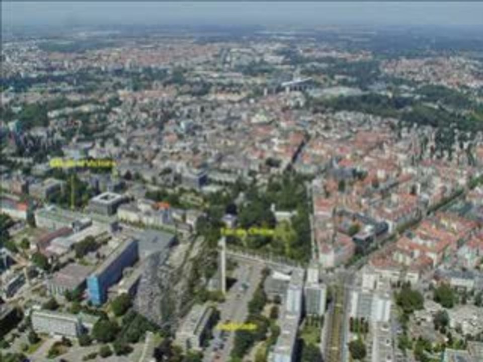 Vol au dessus de Strasbourg