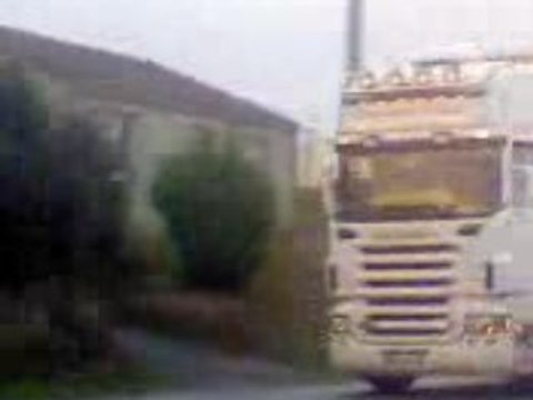 scania r500 a echapement libre