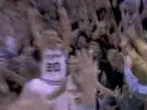 NBA Tony Parker hits the buzzer to win the game.