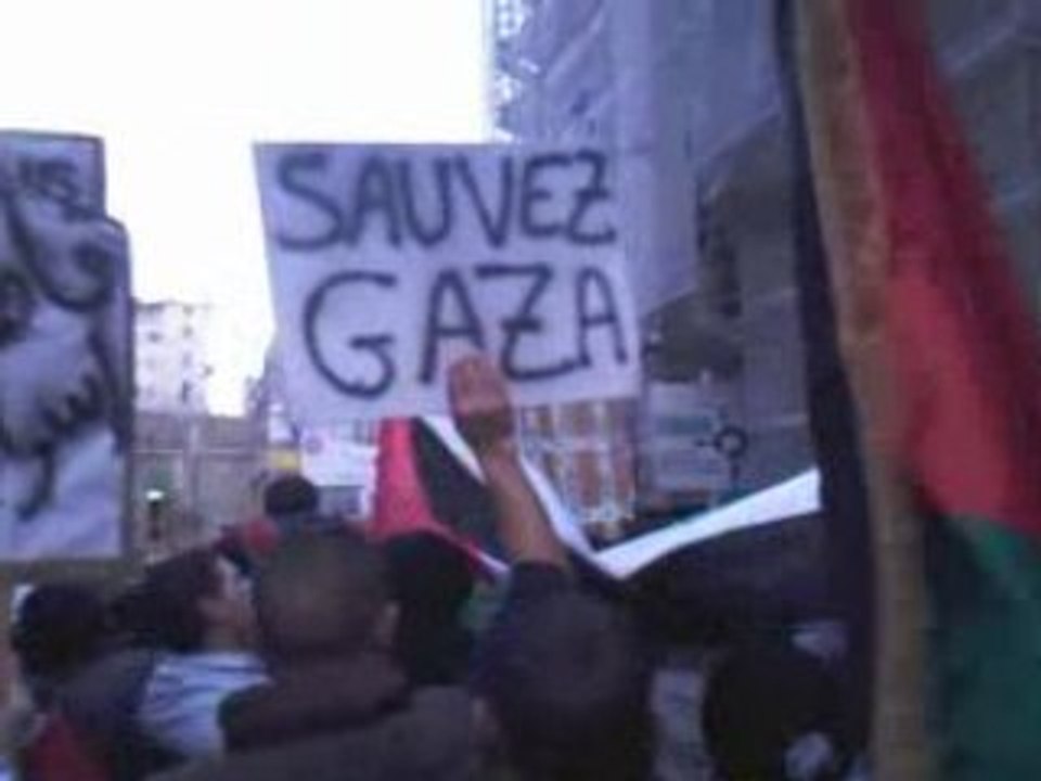 Manifestation à Marseille contre l'entité sioniste "israel"