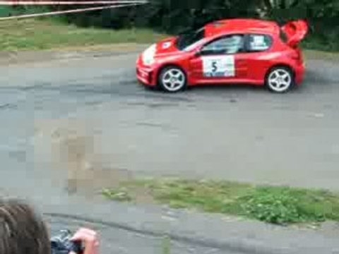 206 wrc Guebey rallye des vins 2006