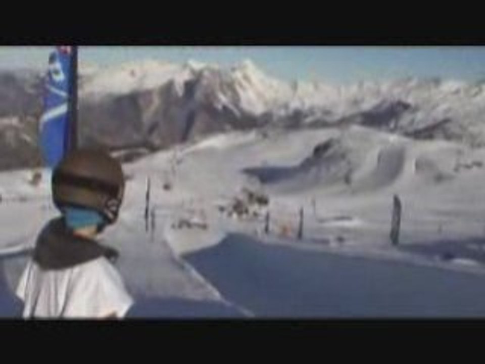 Valloire Snowpark et coupe de France Pipe