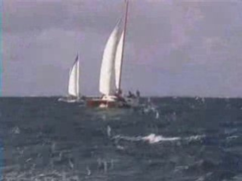 Régate entre l'île Plate et Maurice