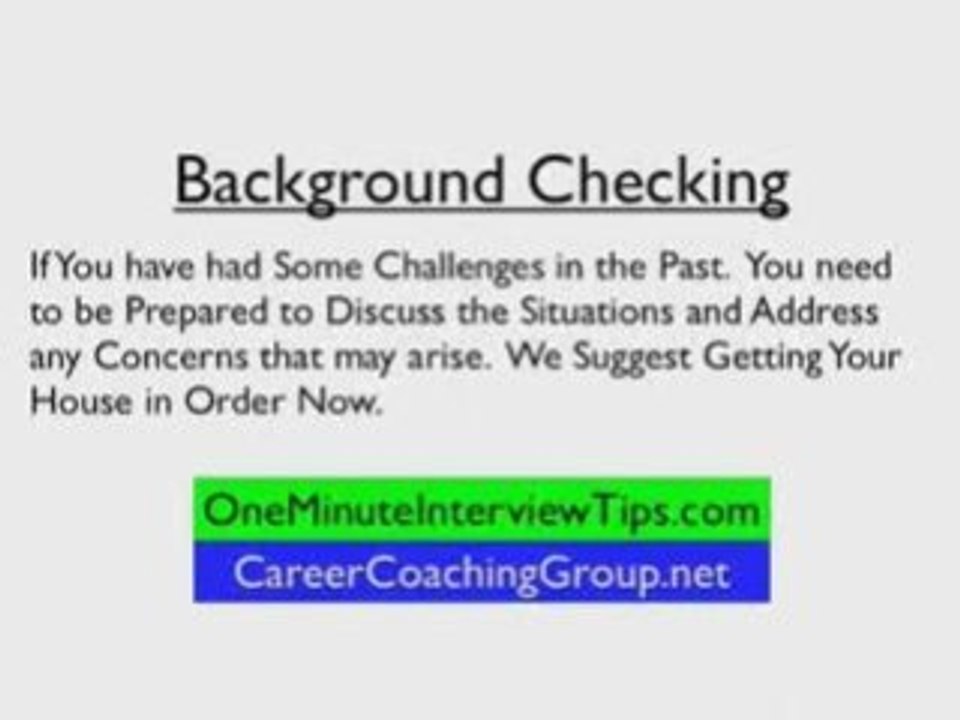 Interview Tips Preparation guide - Get Your Background ...