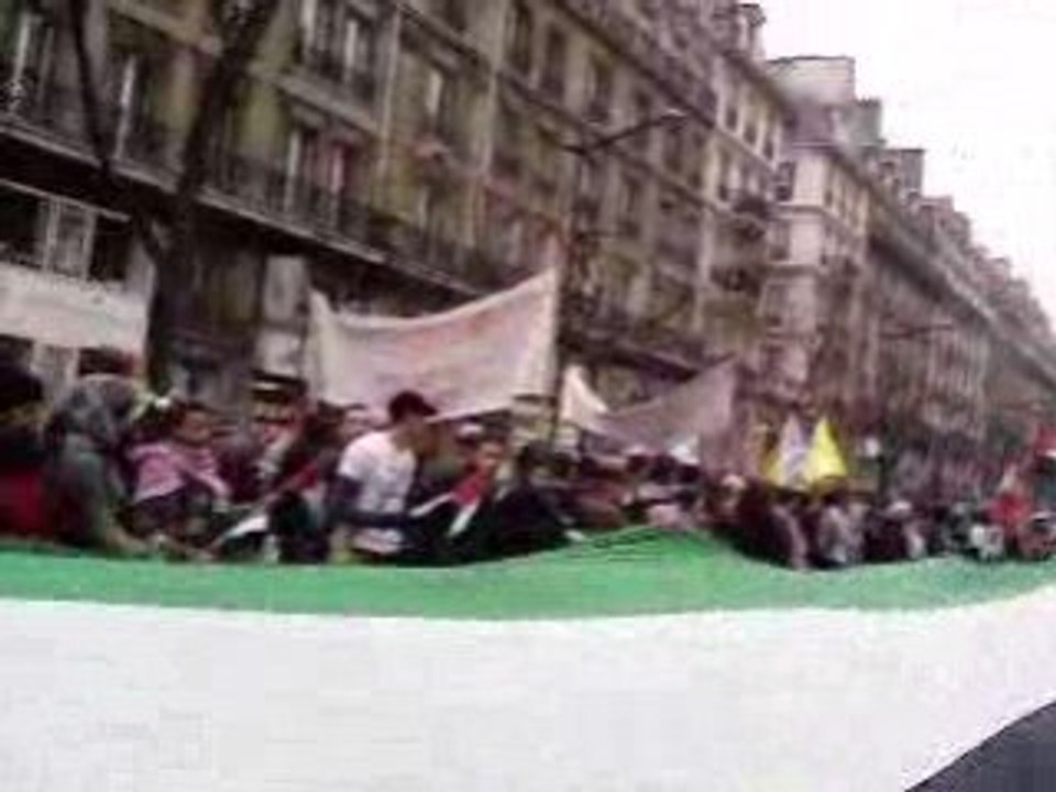 manifestation de soutien à Gaza et Hamas 31 décembre