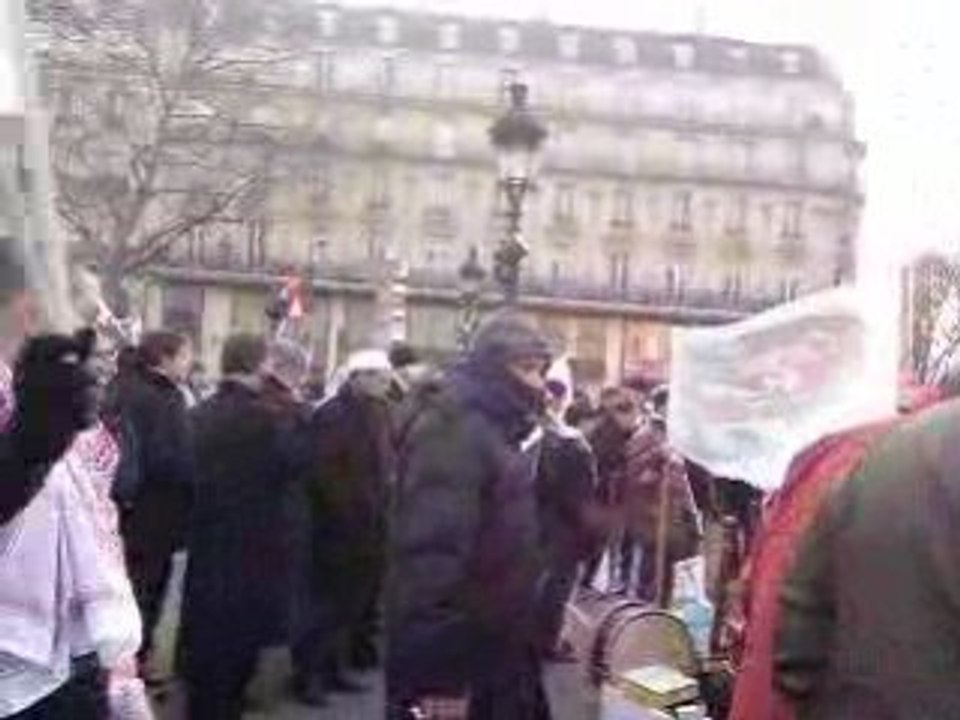 manifestation de soutien à Gaza et Hamas 31 décembre