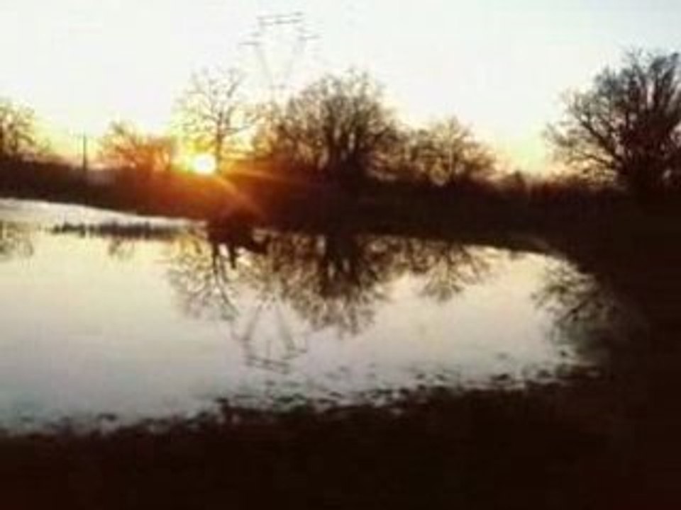 La traversé du plan d'eau par oph