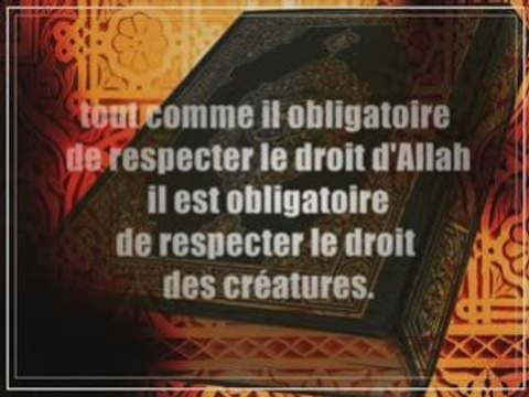 Médite sur toi même Ô serviteur d'Allah