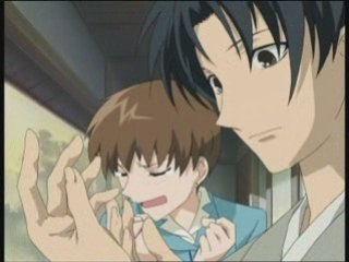 Shiguré avec ses Pattes