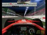 4 laps in Singapore Night (rFactor)