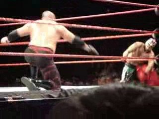 End of HBK&Rey vs Knox&Kane 1-2-09
