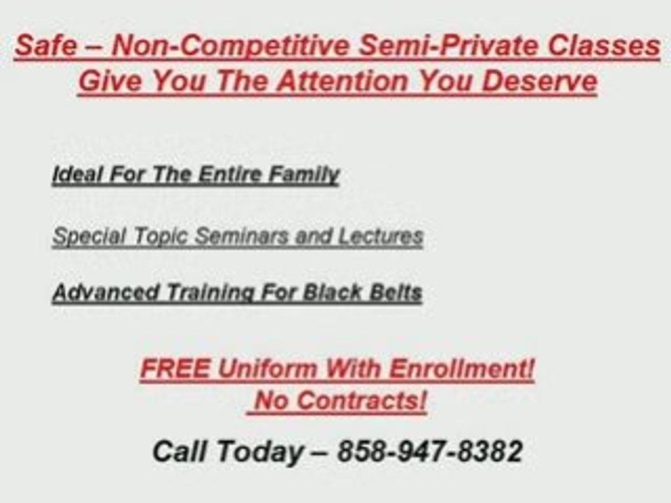 North County Self Defense Classes