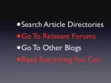 Successful Blogging Tips Start Blog