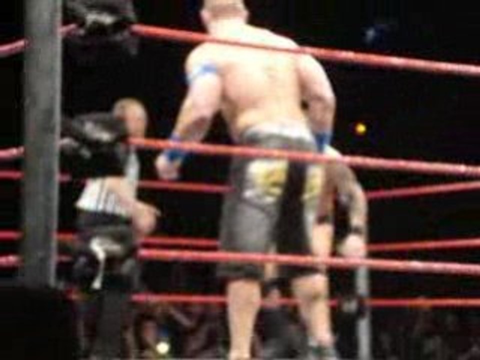 Beginning of Cena vs Orton 1-2-09