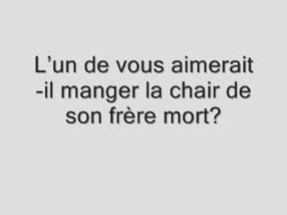 Générosité entre musulmans