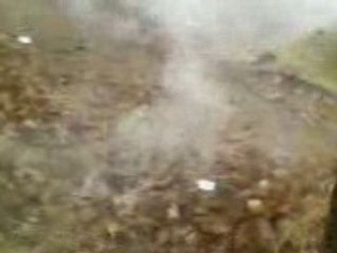 une fumigene a base d'alu et de balles de ping pong