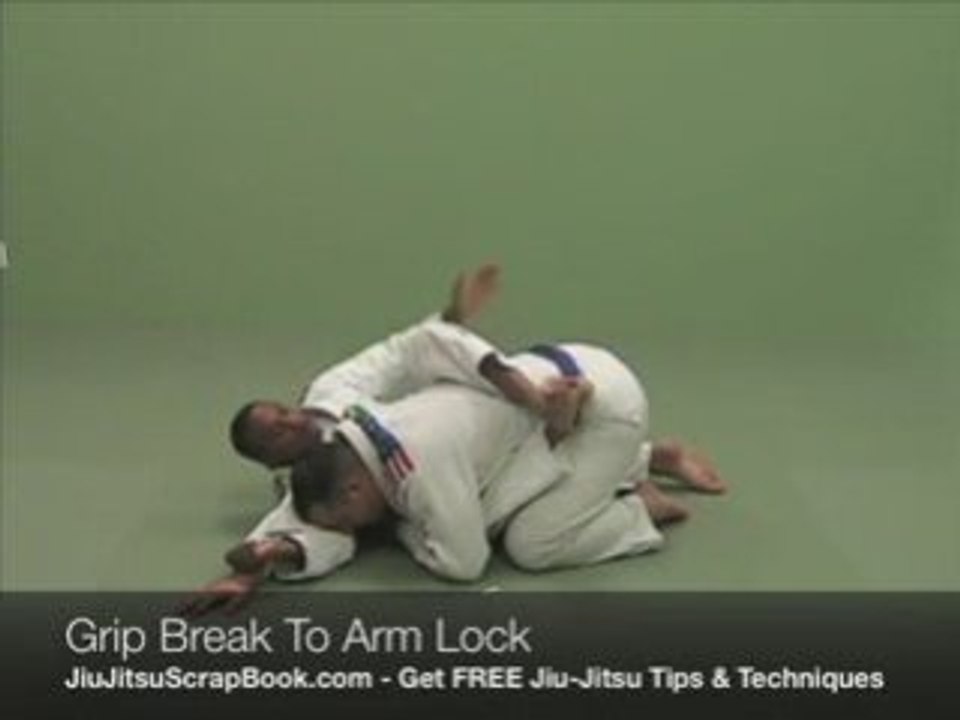 Brazilian Jiu-Jitsu (BJJ) Techniques - Grip Break to Arm Bar