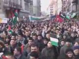 Manifestation contre la barbarie sioniste à Gaza 2