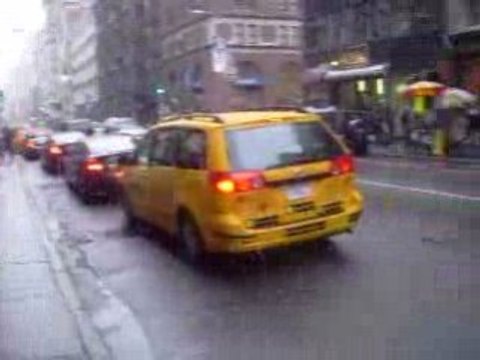 NYC tempete de rue 31 decembre 2009