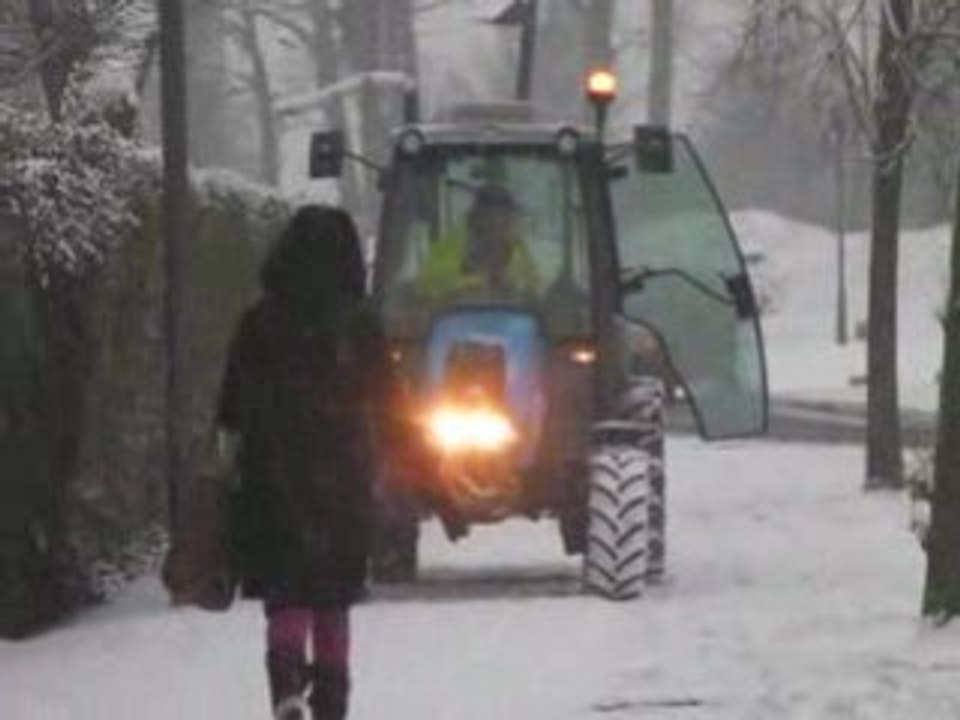Maubeuge sous la neige (5/1/09)