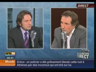 BFM TV reçoit Frédéric Lefebvre -05.01.09