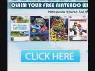 Free Nintendo Wii with 5 Free Games
