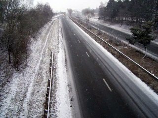 chute de neige beauvais RN 31