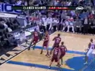 NBA LeBron James for the ridiculous block off the glass