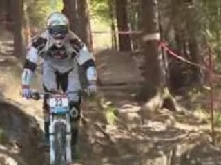 Action from The UCI Mountain Bike World Cup Downhill ...