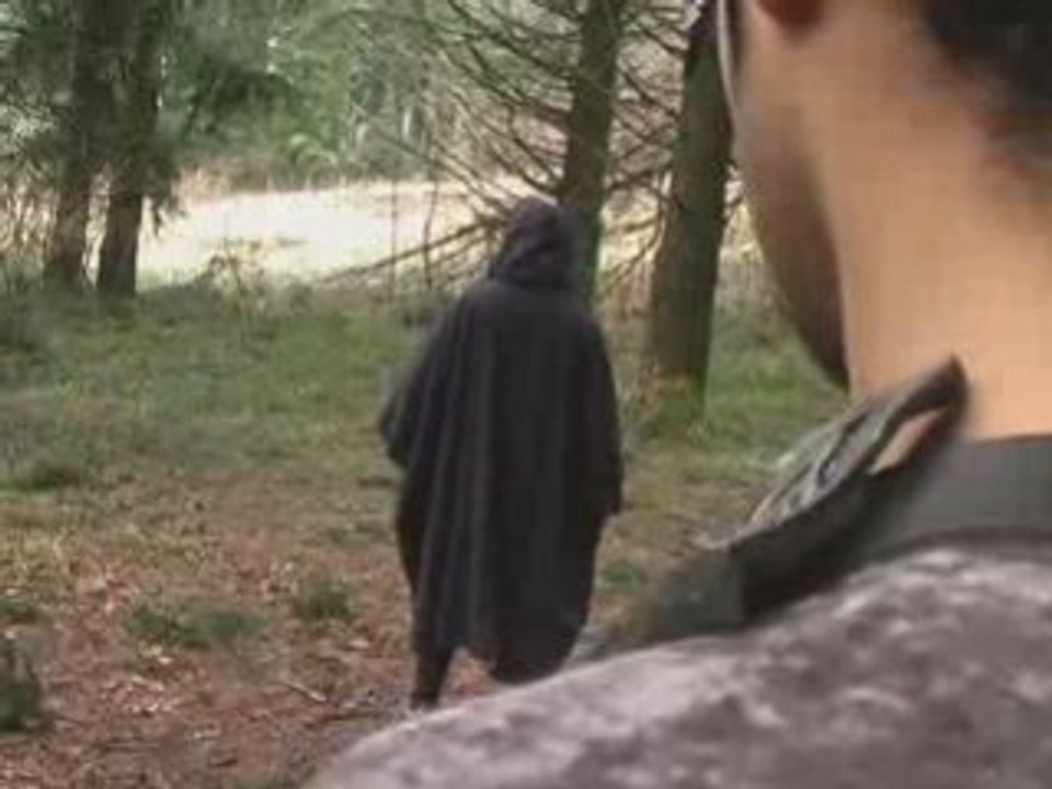 Bataille en foret