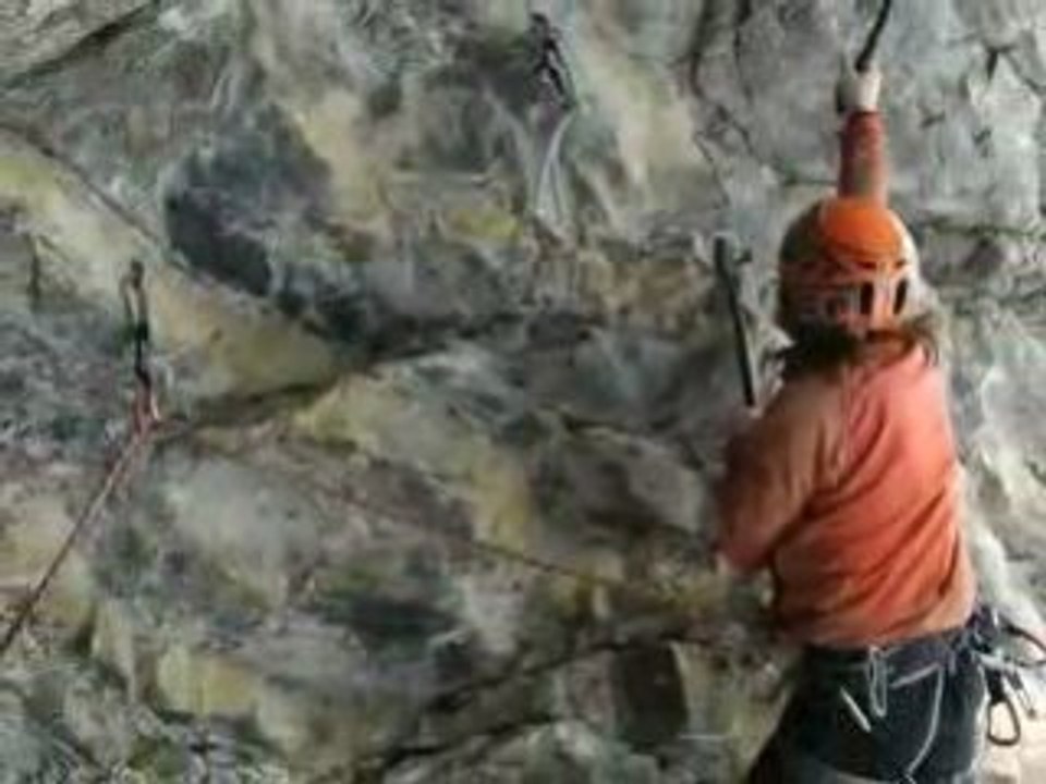 Session dry-tooling au Reposoir (74)