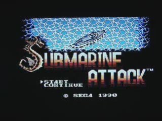 Videotest Submarine attack (master system)