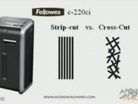 Fellowes c220ci Powershred Cross-Cut Shredder - Tour